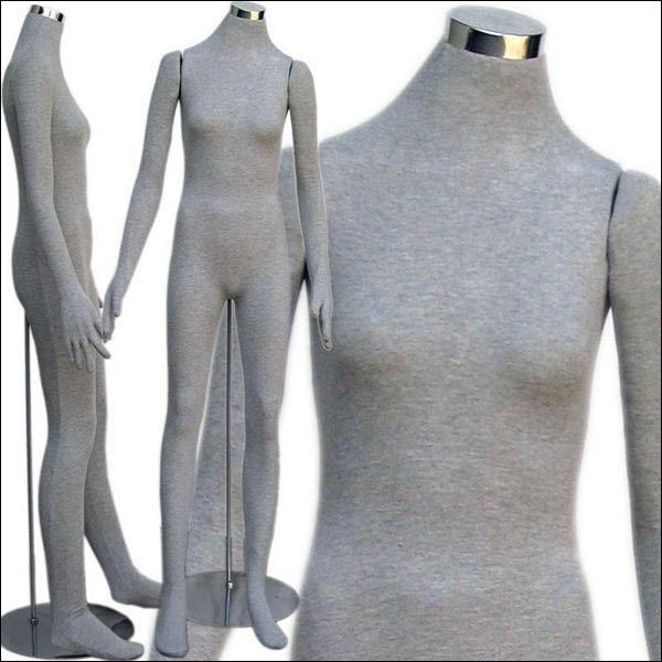 Headless Female Soft Body Bendable Mannequin - Multiple Finish Options - 1