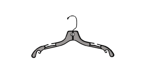 17â€²â€² X-Heavy Weight Smoke Blouse & Dress Hanger - 1