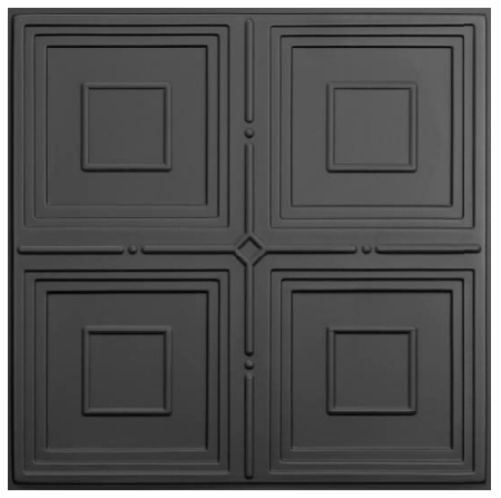 Jackson Ceiling Tiles In Black