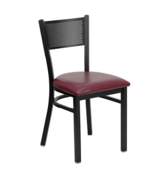 METAL AND INDUSTRIAL CHAIRS twelve