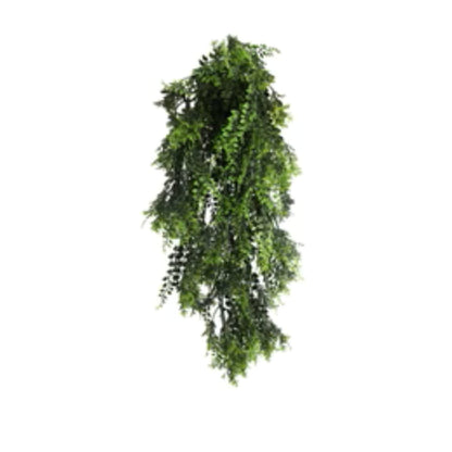 Artificial Mediterranean fern vine hanging décor