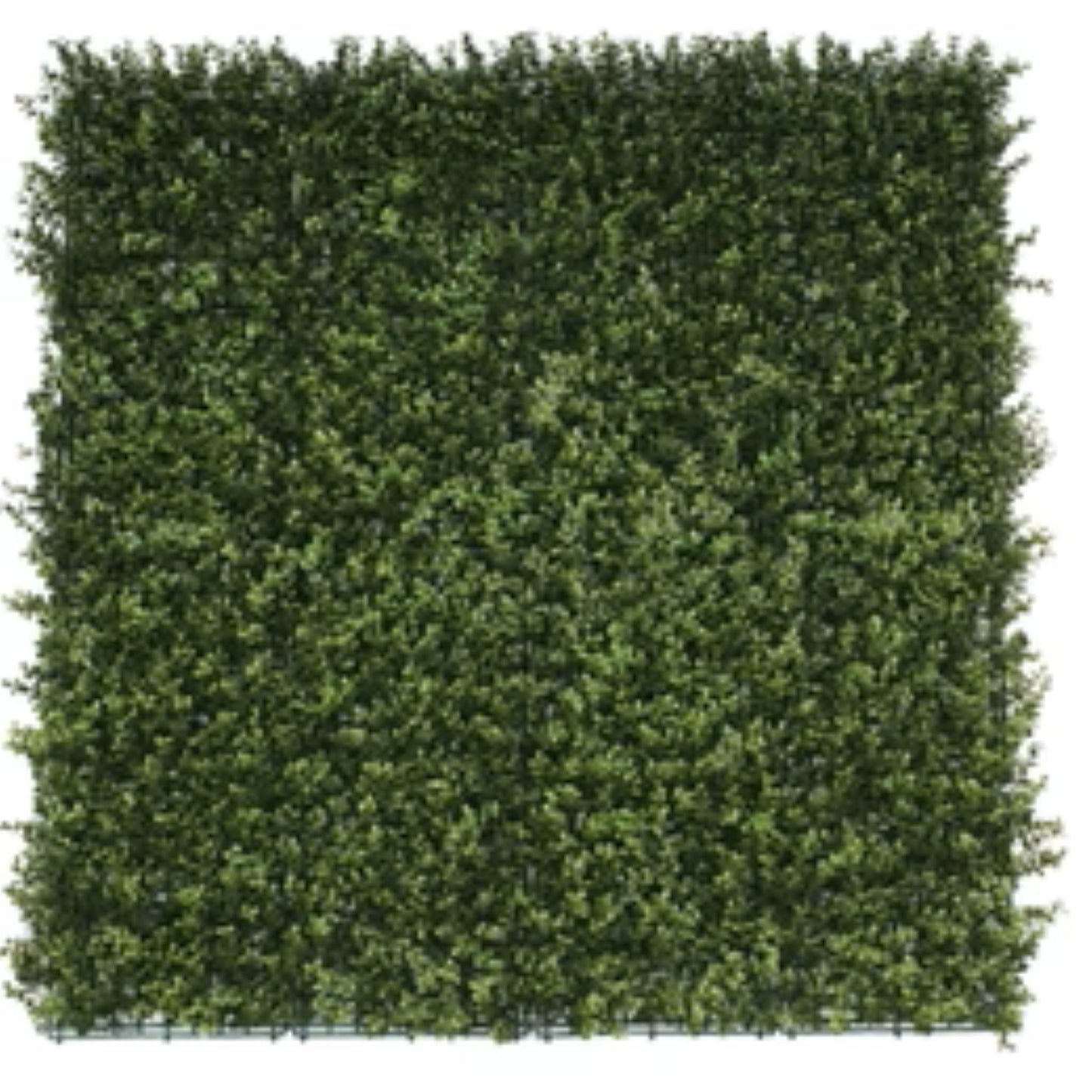 natural artificial boxwood wall panel 40x40