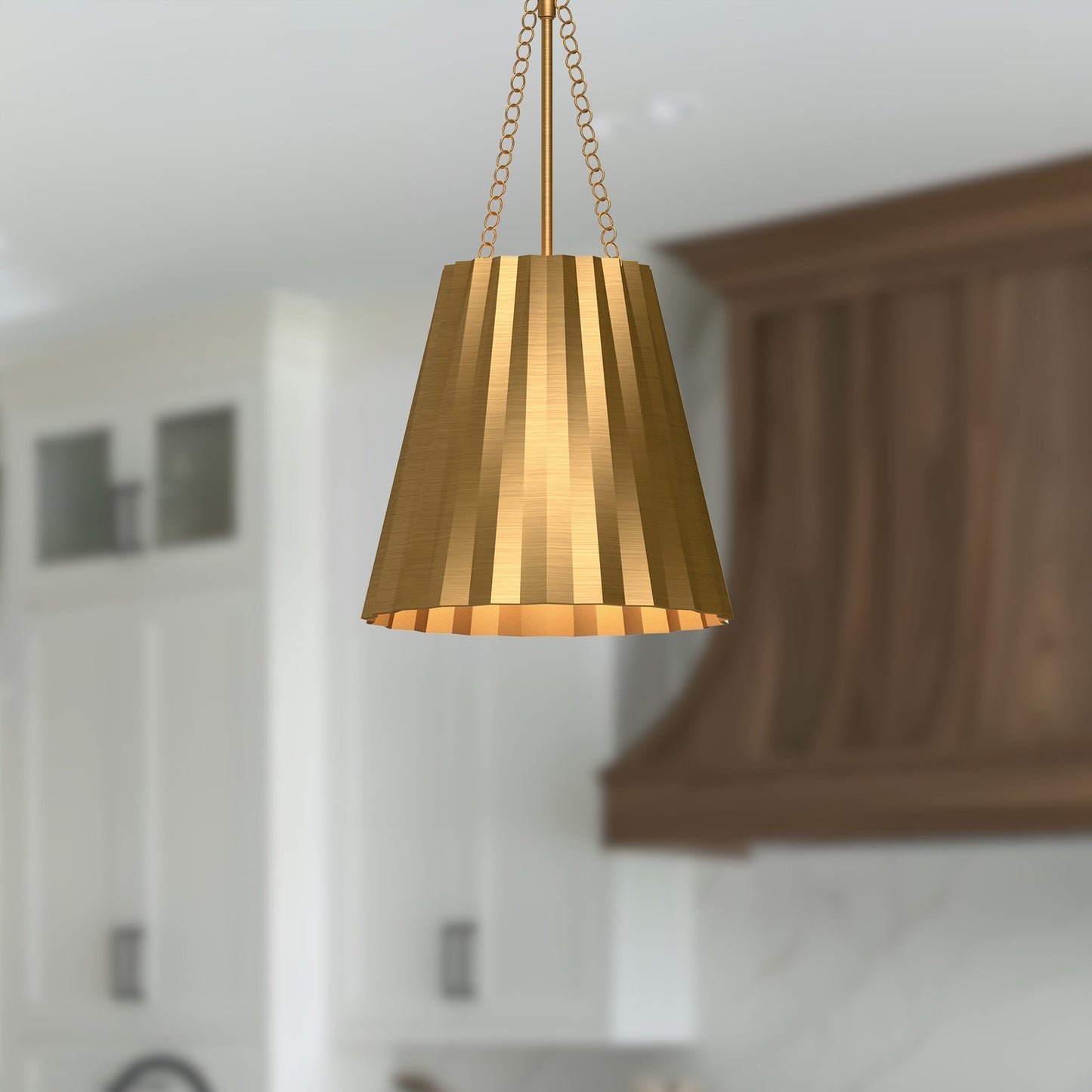 Plisse 12 Inch Pendant