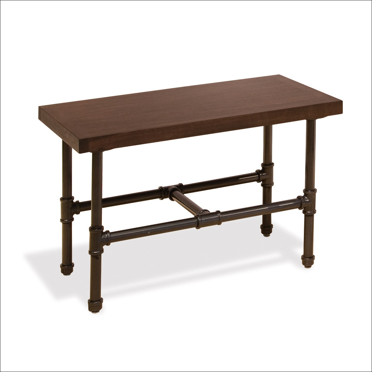 Pipeline Small Display Table with Top - 1