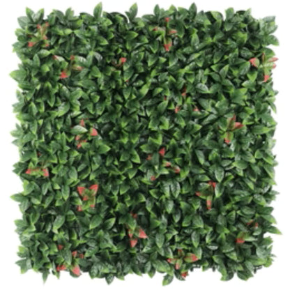 Artificial Photinia Hedge Panel Wall measuring 40 by 40 inches