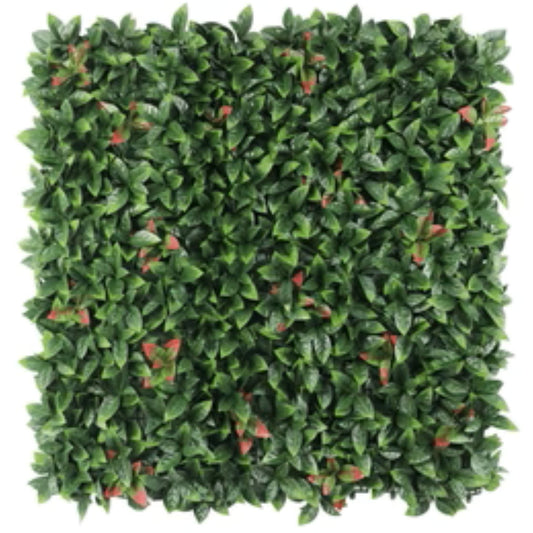 Artificial Photinia Hedge Panel Wall measuring 40 by 40 inches