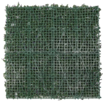 UV-resistant commercial lavender vertical garden panel back view