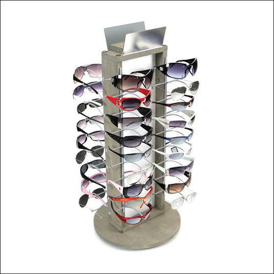 Wood Trim 36 Glasses - 1