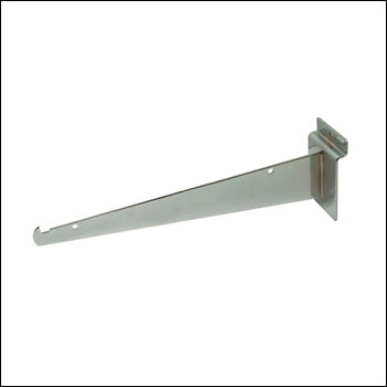 10" Knife Shelf Slatwall Bracket - Multiple Finish Options - 1