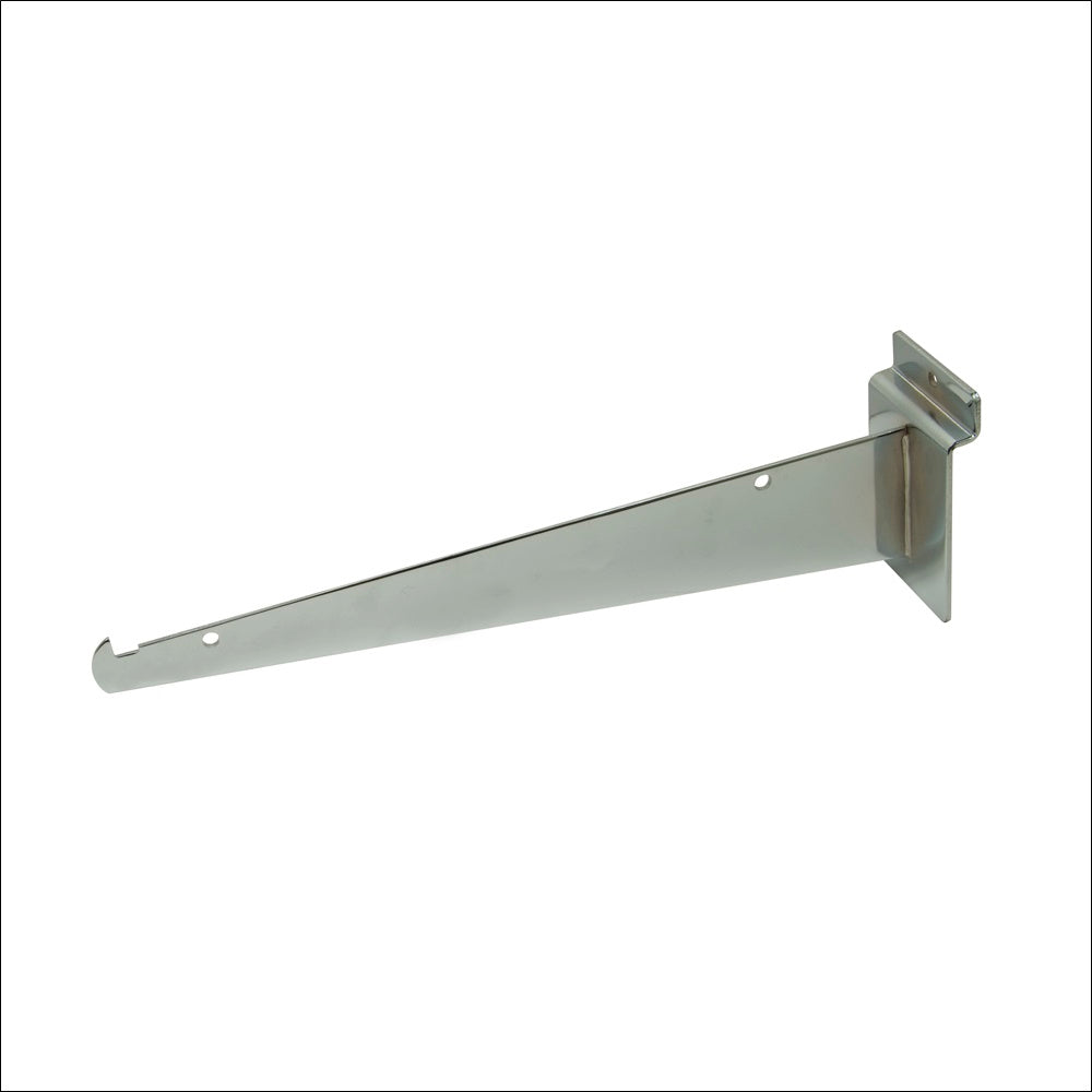 8" Knife Shelf Slatwall Bracket - Multiple Finish Options - 1