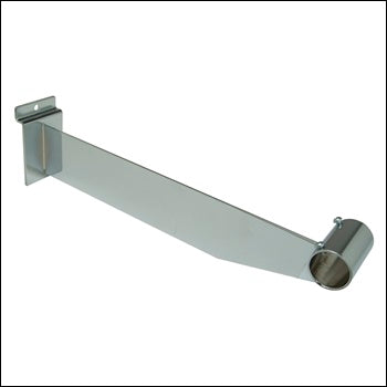 12" Bracket for 1" & 1-1/16" Round Tubing - Chrome - 1