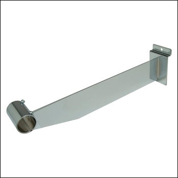 12" Bracket for 1-1/4" Round Tubing - Chrome - 1