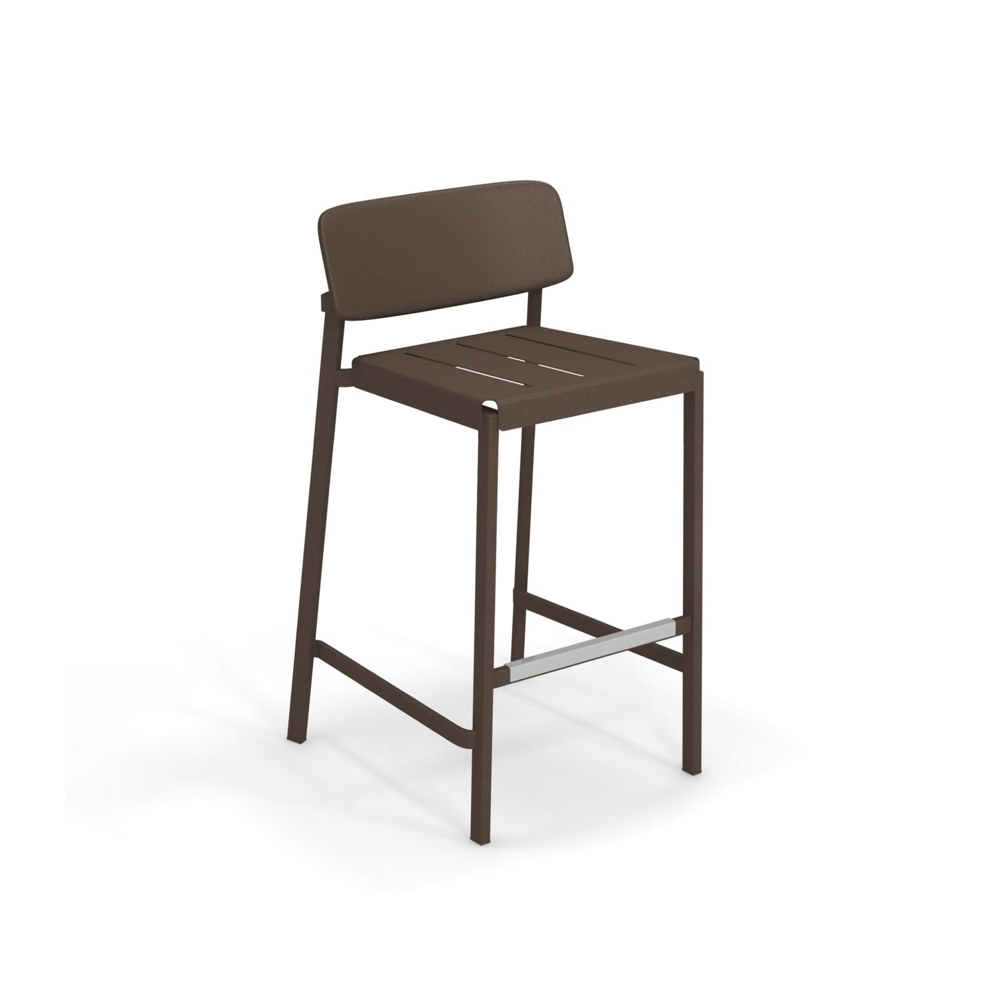 Emu Shine Bar E253 – Indoor/Outdoor Stacking Aluminum Barstool by Arik Levy
