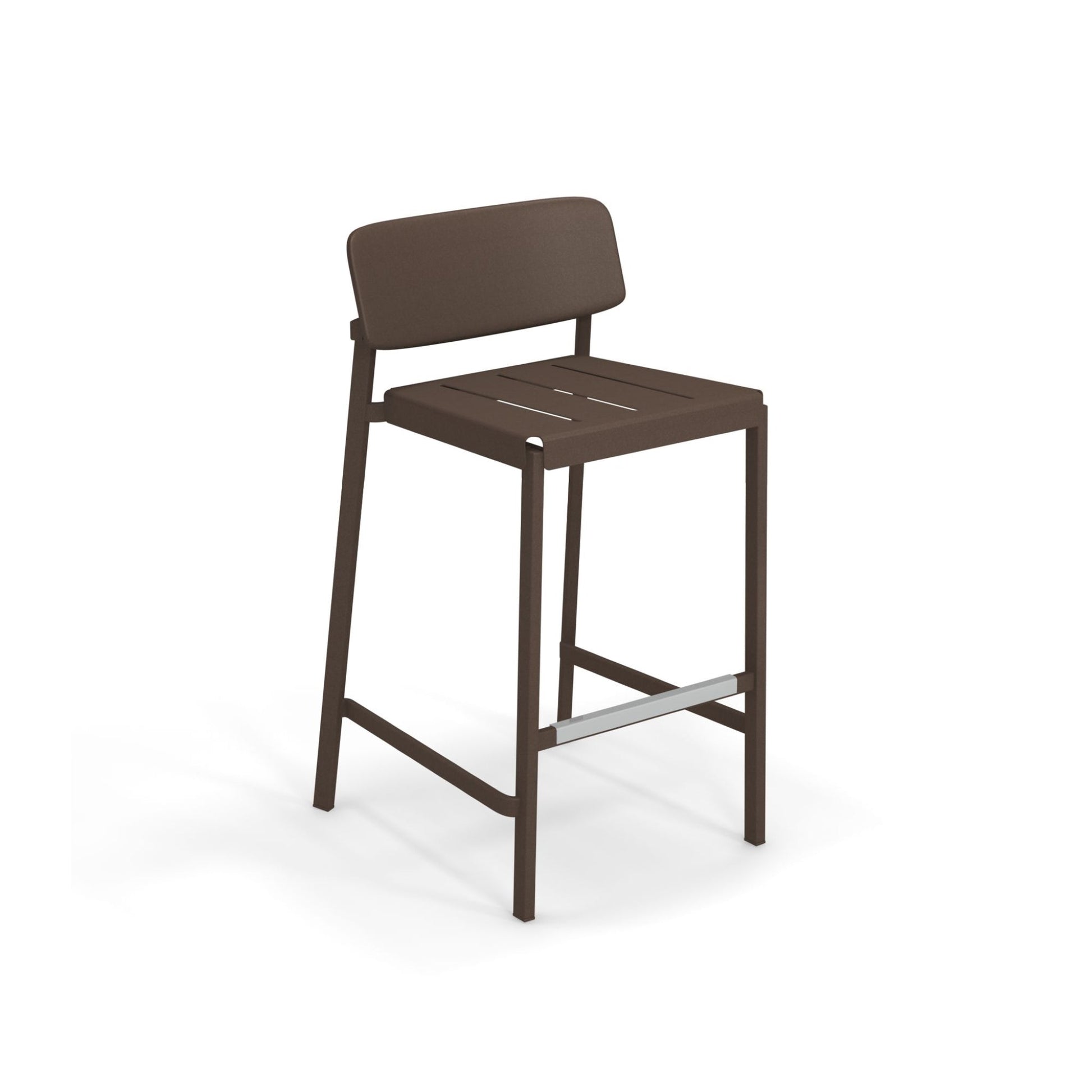 Emu Shine Bar E253 – Indoor/Outdoor Stacking Aluminum Barstool by Arik Levy