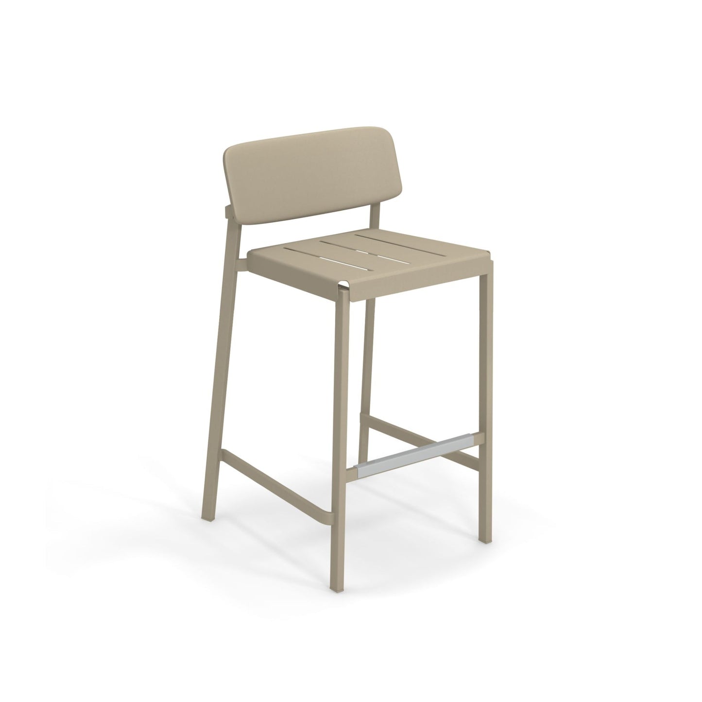 Emu Shine Bar E253 – Indoor/Outdoor Stacking Aluminum Barstool by Arik Levy