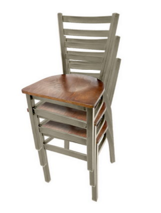 Stacking chairs eleven