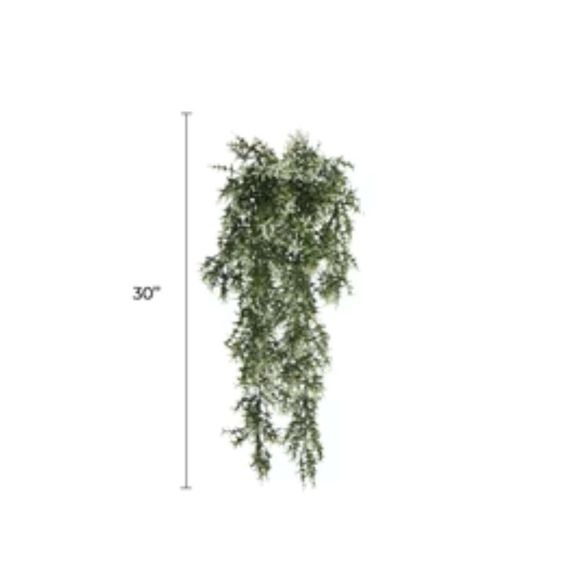 Realistic hanging jasmine vines for events and commercial décor with dimensions