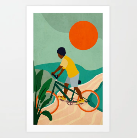 Stay Home No. 7 Art Print