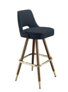 Stools w backs four