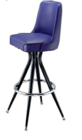 Stools w backs six