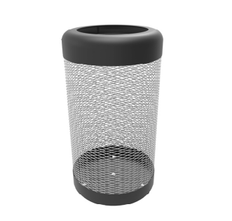 TRASH RECEPTACLES two