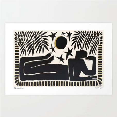 The Loneliness Art Print
