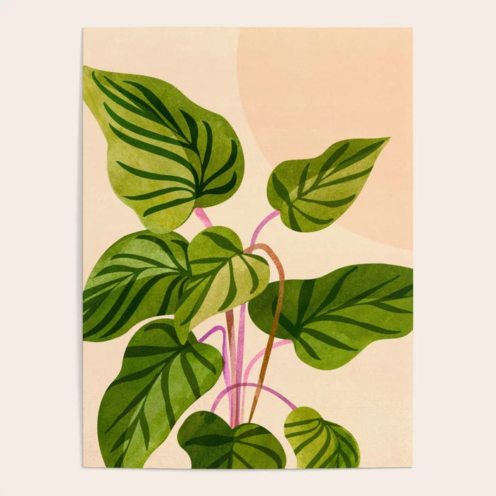 Thriving In The Sun Cute Botanical Painting