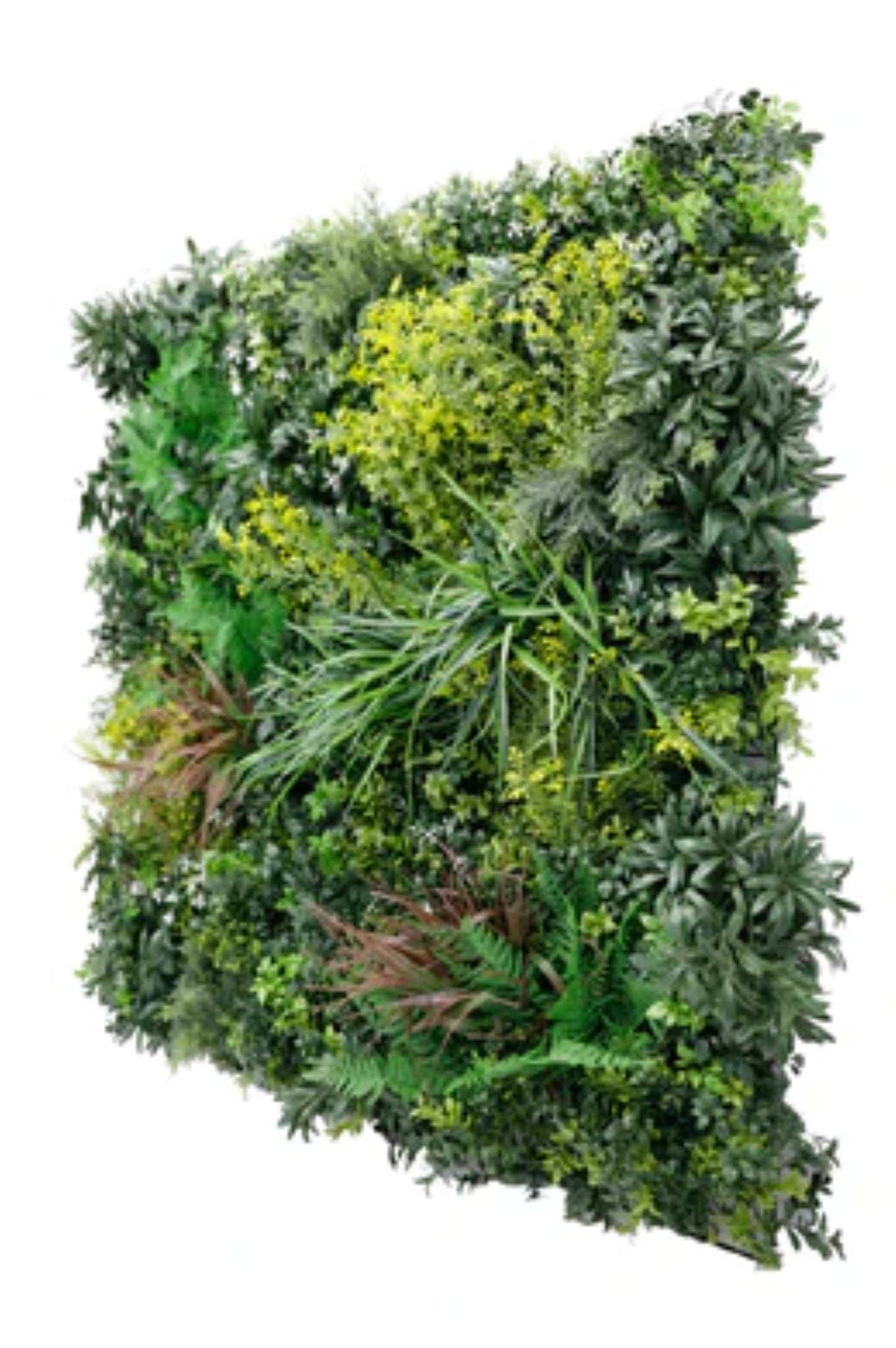 UV-resistant, fire-retardant commercial vertical garden panel