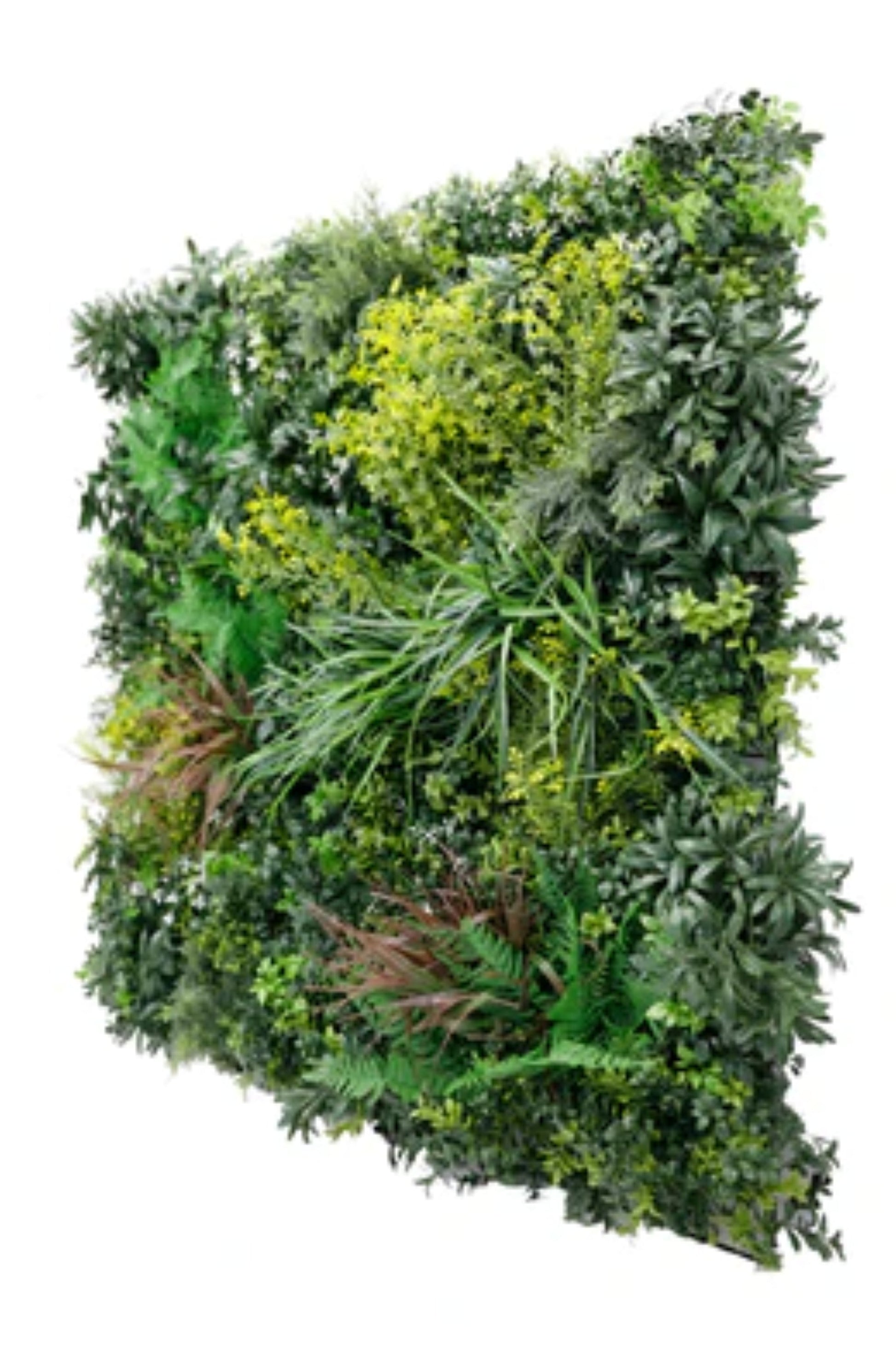 UV-resistant, fire-retardant commercial vertical garden panel