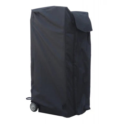 Waterproof valet podium cover with fitted design and side storage pocket