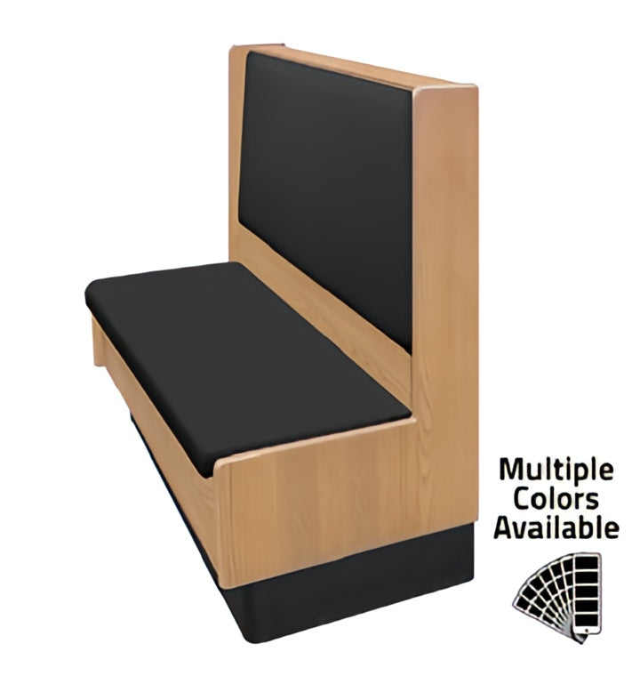 WOOD AND VINYL BOOTHS