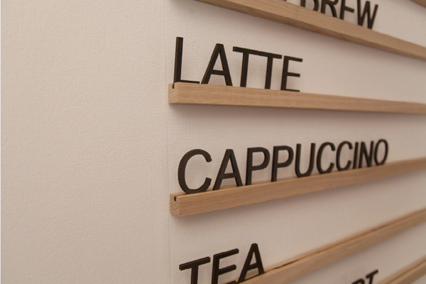 Wall Menu Board