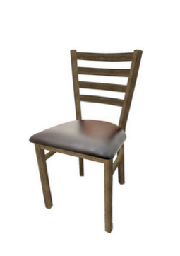 Wood chairs ten