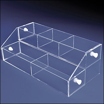Standard Tiered Bins - 2 Rows - 1