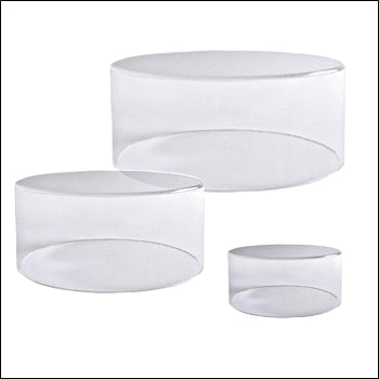 Acrylic Cylinder Displays - Multi-Sizes - 1