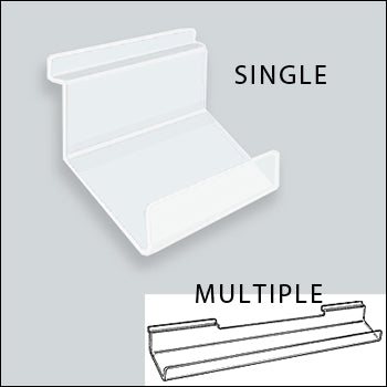 Angled Optical Eyewear Shelves - Single or Multiple - 1