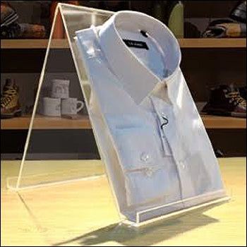 Acrylic Shirt Display Easel - 1