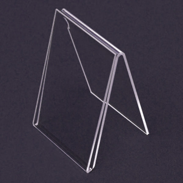 Acrylic Tent Sign - Single and Double Sided - Multiple Sizes - 1
