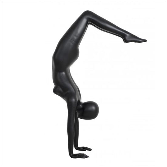 Black Yoga Mannequin Display - Scorpion Pose - 1