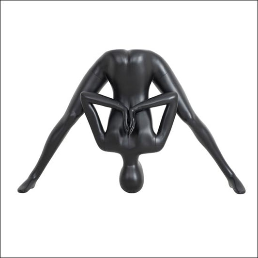 Black Yoga Mannequin Display - Reverse Namaste Pose - 1