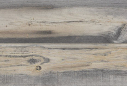 Blue pine faux wood wall panel measuring 24 inches high by 96 inches long, featuring natural pine grain in blue-toned finish