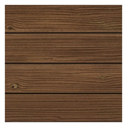 Wall panel in chestnut finish with rich, warm brown tones and detailed wood grain suitable for traditional or rustic interiors.