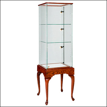 Classic Royal Line 73" Tall Glass on Glass Tower - Multiple Finish Options - 1