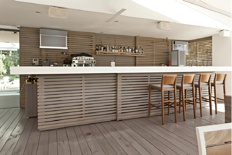 custom cafe millwork display counter bakery cabinetry