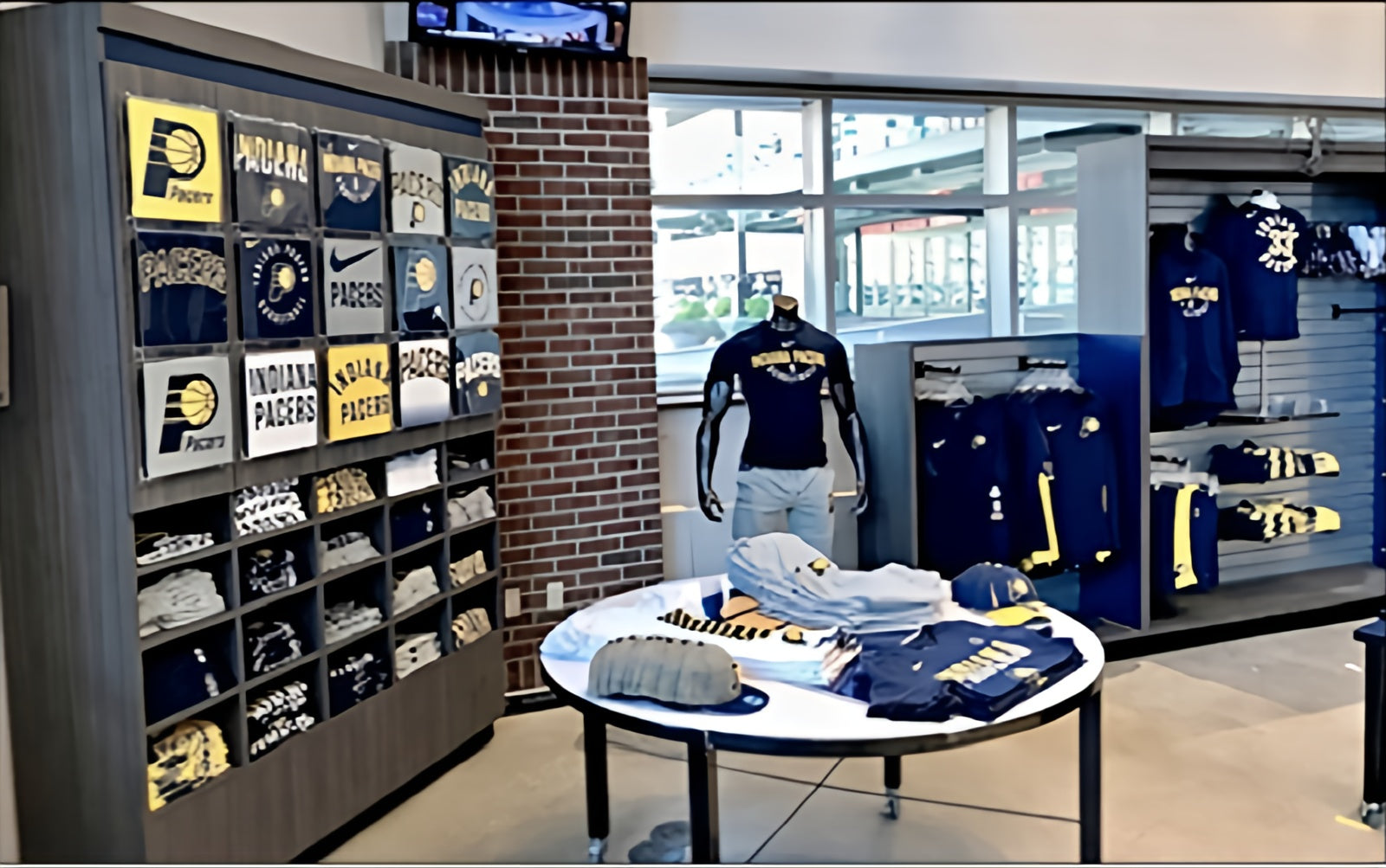 custom tee displays five
