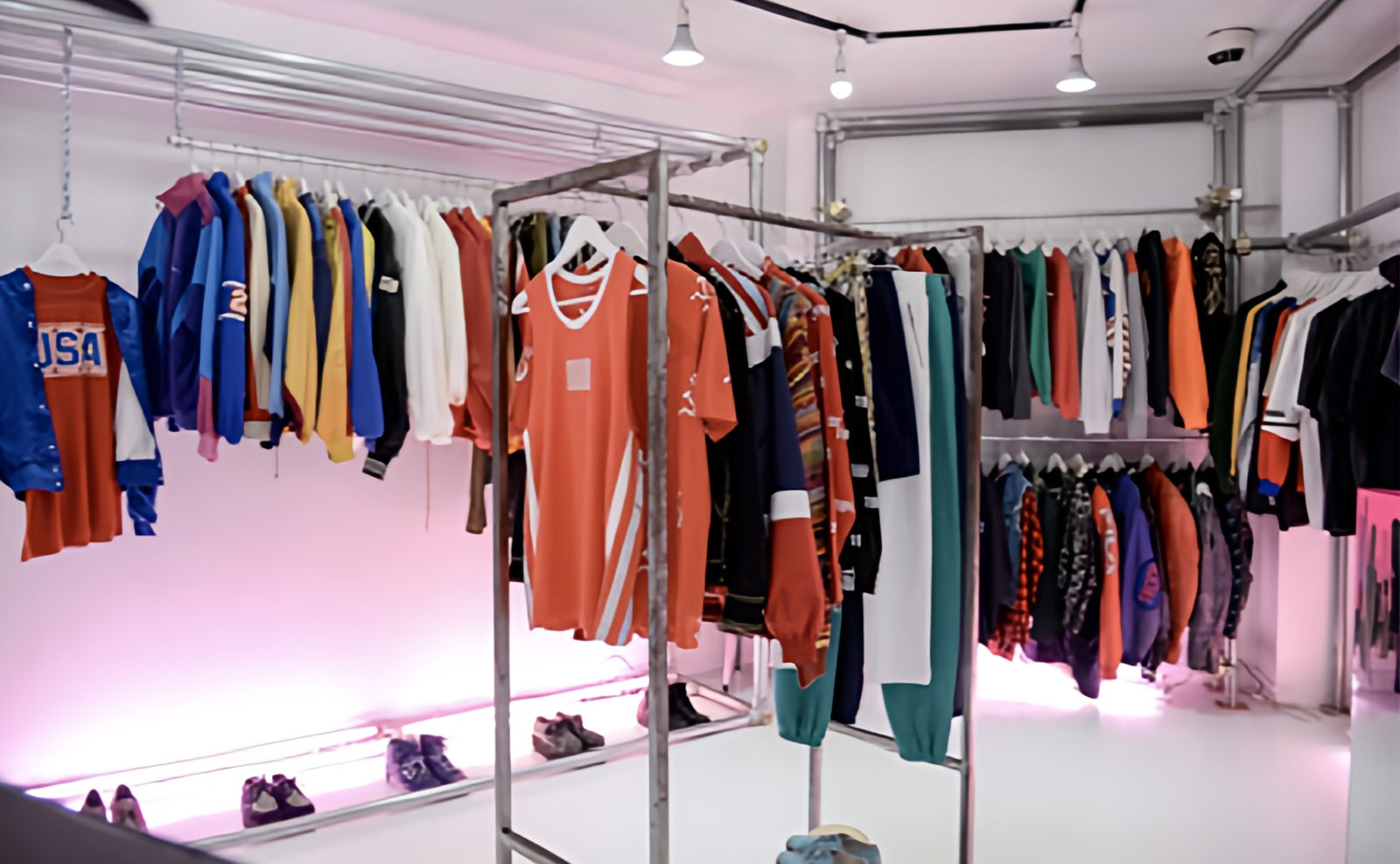custom tee displays six