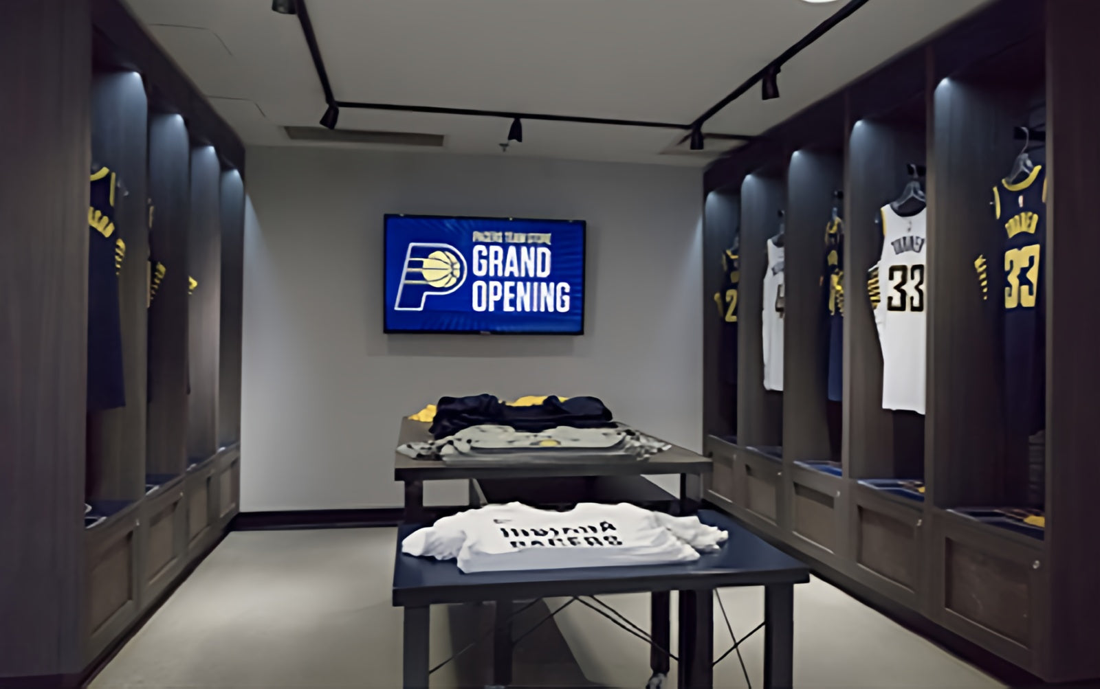custom tee displays three