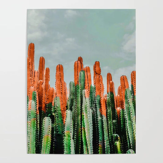 Daydream Desert Poster by Gale Switzer unframed wall art print featuring soft desert tones and minimalist style, ideal for hotels, cafés, restaurants, and modern hospitality interiors.