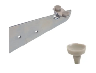 Clip Bumper Helps hold shelves in place Bumper - 1