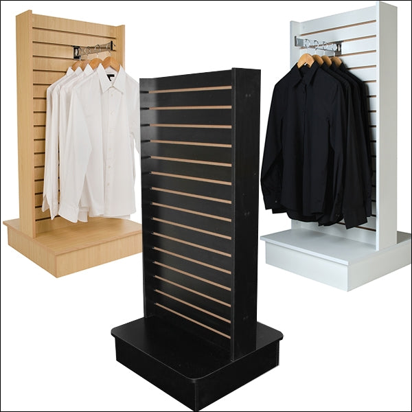 Economy Slatwall 2-Way T Unit - Multiple Finish Options - 1